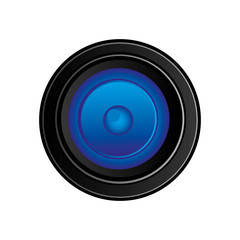 back camera lense icon, vector illustraction design image