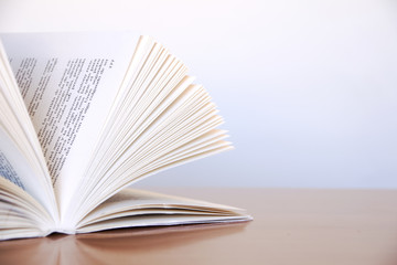 Pages of a book