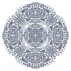 flyer brochure cover poster set A4 abstract geometric decor design template vector illustration