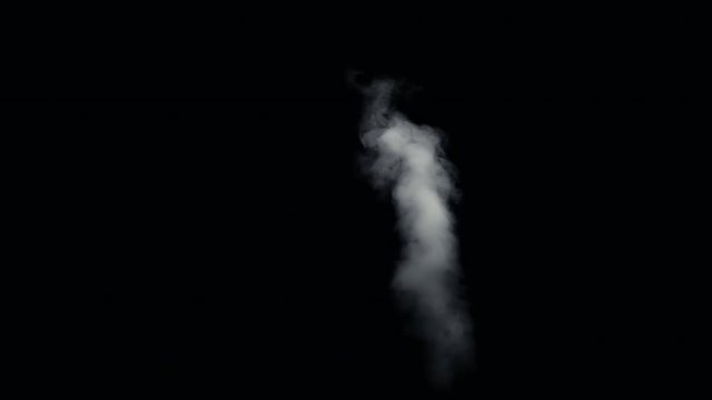 Fire Smoke from Bottom Up Black Background Use the composite mode Screen for transparency.