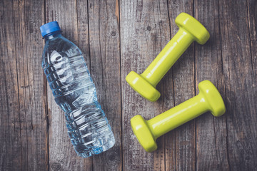 Naklejka premium Fitness background