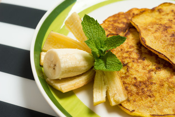 Tasty Banana pancakes
