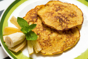 Tasty Banana pancakes