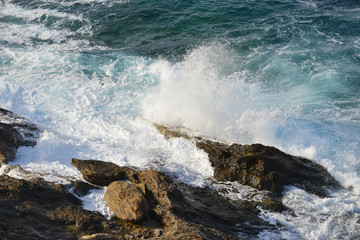 foam waves