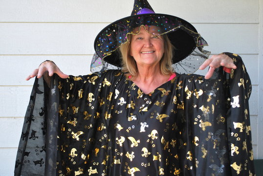 Halloween day costume.