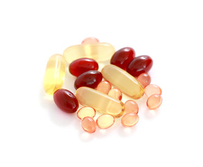 Cod Liver Oil Capsules, Omega 3, Vitamin D