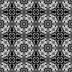 Portuguese azulejo tiles. Blue and white gorgeous seamless patterns. For scrapbooking, wallpaper, cases for smartphones, web background, print, surface texture, pillows, towels, linens bags T-shirts