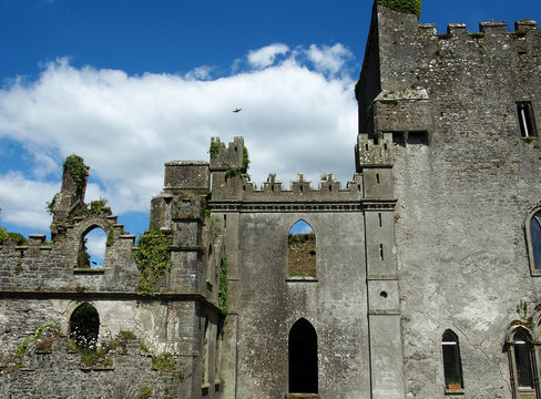 Leap Castle in Offaly County Ireland