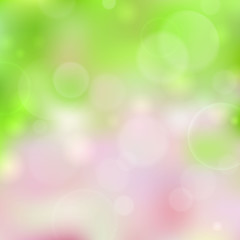 Obraz premium Universal green and pink abstract blurred background