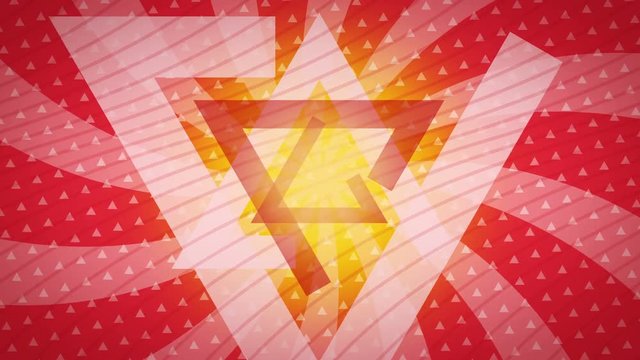 Red triangles Abstract Background Animation loop for your logo or text. Technology Background. Futuristic Background. channel, show, sport and news background. game, music and fashion background.