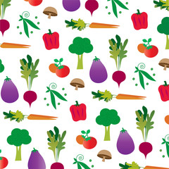 vegetable pattern
