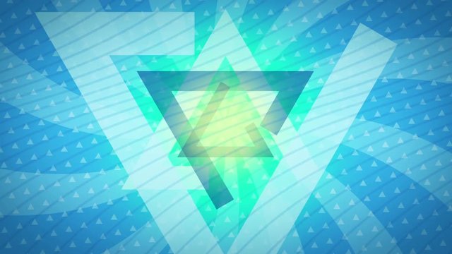 Blue triangles Abstract Background Animation loop for your logo or text. Technology Background. Futuristic Background. channel, show, sport and news background. game, music and fashion background.