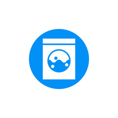 House cleaning service logo. Abstract concept.Vector illustration on white background.