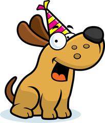 Cartoon Dog Birthday Party