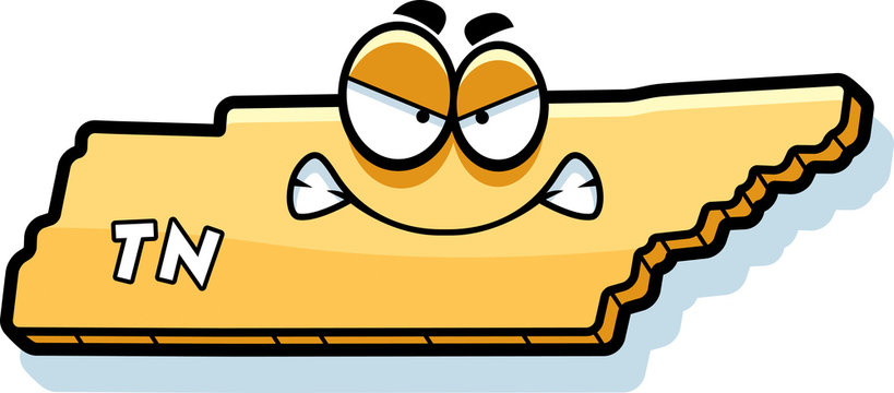 recommend clip art: Cartoon Angry Tennessee