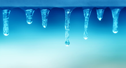 Photos blue icicle