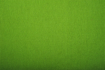 Green fabric texture background. Top view