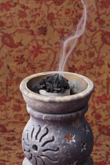 Styrax is a natural resin obtained from the Liquidambar bark. In ancient times this was the most important incense material. The scent of the black Styrax is strong and has an intensive vanilla aroma.