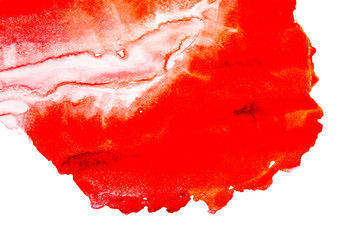 Rotes Wasserfarben Muster