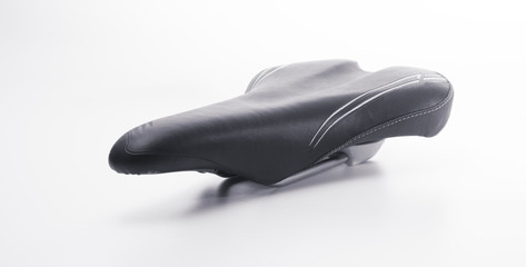 Bike seat black and white