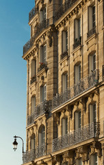 Fototapeta na wymiar The Traditional French house Paris, France.