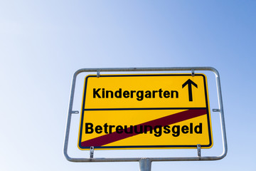 Kindergarten statt Betreuungsgeld