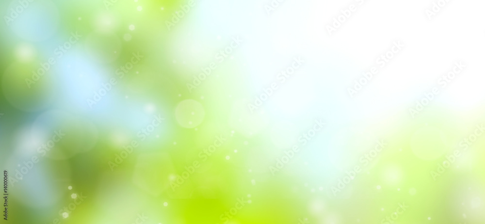 Canvas Prints green abstract background blur.