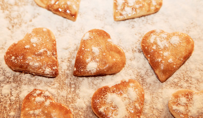 préparation de biscuits sucré encas