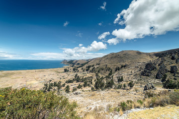 Titicaca lake, Isla del Sol, Bolivia