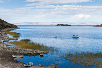 Titicaca lake, Isla del Sol, Bolivia