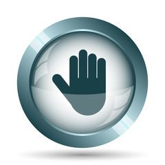 Obraz premium Stop icon
