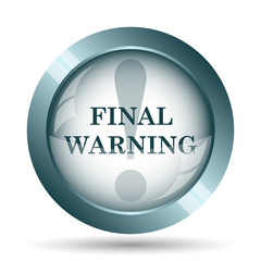 Final warning icon