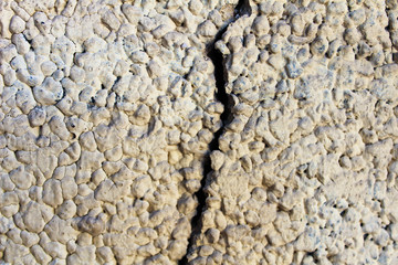 Concrete Broken Wall