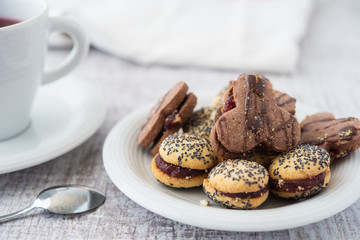 Sweet homemade cookies