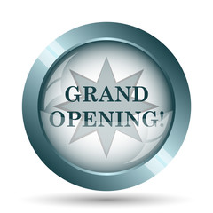 Grand opening icon