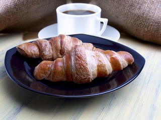 coffee and Croissant