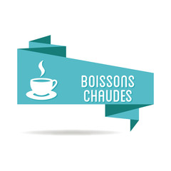 Logo boissons chaudes.
