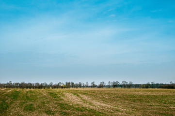 The image of farmland