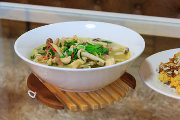delicious boil chicken food thai