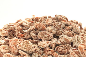 dried and salted plum  for asian snack food image
