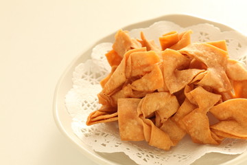 Chinese food, new year cookie