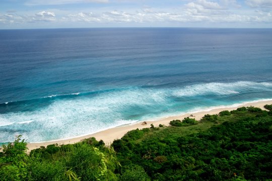 beach coast indonesia bali