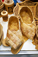 Country bast shoes