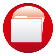 Fototapeta na wymiar red file emblem icon, vector illustraction design image