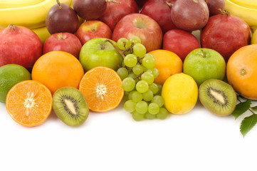 Colorful fresh fruits 

