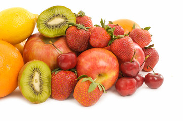 Naklejka na ściany i meble Colorful fresh fruits 