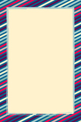 Abstract colorful stripes background design with space | Modern creative concept