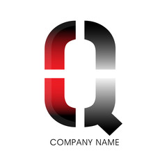 Business corporate letter Q logo design vector