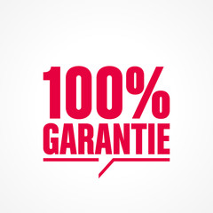 100% garantie