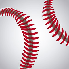 background with baseball ball texture vector illustration